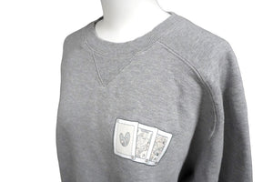 DIOR ディオール Kenny Scharf ケニーシャーフ FW12 スウェットシャツ トレーナー 143J684B0531 L グレー コットン 美品 中古 58213