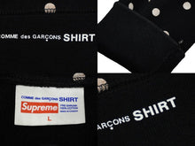 Load image into Gallery viewer, シュプリーム SUPREME COMME des GARCONS ボックスロゴパーカー 2012SS ブラック サイズL 良品 中古 58214
