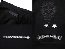 Load image into Gallery viewer, CHROME HEARTS クロムハーツ パーカー フーディー クロス セメタリークロス ブラック サイズM 美品 中古 58215