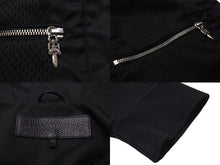 Load image into Gallery viewer, CHROME HEARTS クロムハーツ パーカー フーディー クロス セメタリークロス ブラック サイズM 美品 中古 58215