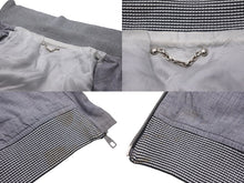 Load image into Gallery viewer, LOUIS VUITTON ルイヴィトン モックネックフルジップジャケット グレー コットン シルバー金具 良品 中古 58216