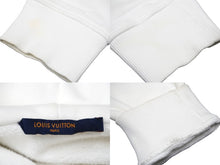 Load image into Gallery viewer, LOUIS VUITTON ルイヴィトン 3Dパッチポケットハーフジップパーカー 19AW ホワイト RM192M KVR HHY10W 良品 中古 58217