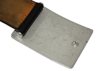 Load image into Gallery viewer, ルイヴィトン LOUIS VUITTON サンチュール ジーンズ ベルト M6812 ブラック シルバーバックル 良品 中古 58221