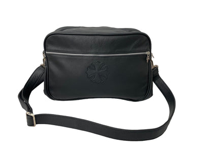 極美品 CHROME HEARTS クロムハーツ ショルダーバッグ DIAPER BAG ダイパーバッグ ダガー クロスパッチ シルバー925 中古 58241