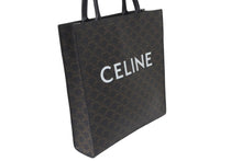 Load image into Gallery viewer, 極美品 CELINE セリーヌ バーティカルカバ ハンドバッグ ブラウン 191542BZK.04LU キャンバス カーフスキン 中古 58253