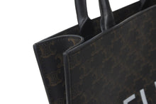Load image into Gallery viewer, 極美品 CELINE セリーヌ バーティカルカバ ハンドバッグ ブラウン 191542BZK.04LU キャンバス カーフスキン 中古 58253