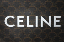 Load image into Gallery viewer, 極美品 CELINE セリーヌ バーティカルカバ ハンドバッグ ブラウン 191542BZK.04LU キャンバス カーフスキン 中古 58253