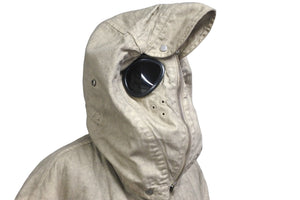 C.P.Company シーピーカンパニー ゴーグル フーデッド ジャケット 2004AW ベージュ 茶系 50 41184864/1167 良品 中古 58255