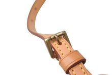 Load image into Gallery viewer, LOUIS VUITTON ルイヴィトン ショルダーストラップ ベルト調節付き レザー ベージュ ゴールド金具 フランス製 美品 中古 58279