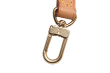 Load image into Gallery viewer, LOUIS VUITTON ルイヴィトン ショルダーストラップ ベルト調節付き レザー ベージュ ゴールド金具 フランス製 美品 中古 58279