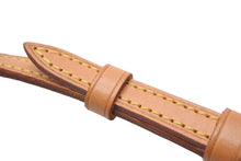 Load image into Gallery viewer, LOUIS VUITTON ルイヴィトン ショルダーストラップ ベルト調節付き レザー ベージュ ゴールド金具 フランス製 美品 中古 58279