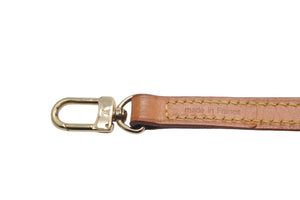 LOUIS VUITTON ルイヴィトン ショルダーストラップ ベージュミニスピーディ レザー ブラウン ゴールド金具 美品 中古 58281