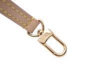 Load image into Gallery viewer, LOUIS VUITTON ルイヴィトン ショルダーストラップ ベージュミニスピーディ レザー ベージュ ゴールド金具 美品 中古 58285