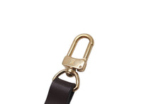 Load image into Gallery viewer, LOUIS VUITTON ルイヴィトン ショルダーストラップ ダミエ アルマBB ストラップ レザー ダークブラウン ゴールド 美品 中古 58286