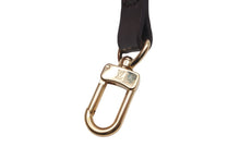Load image into Gallery viewer, LOUIS VUITTON ルイヴィトン ショルダーストラップ ダミエ アルマBB ストラップ レザー ダークブラウン ゴールド 美品 中古 58286