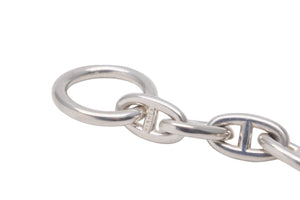 HERMES エルメス ブレスレット シェーヌダンクル PM 18コマ 38.2g シルバー925 美品 中古 58295