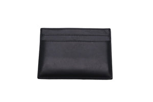 SAINT LAURENT サンローラン カードケース パスケース レザー 4856310SX0E シルバー金具 美品 中古 58296 