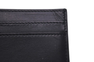 SAINT LAURENT サンローラン カードケース パスケース レザー 4856310SX0E シルバー金具 美品 中古 58296 