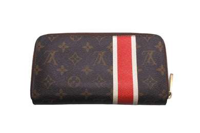 LOUIS VUITTON ルイヴィトン 長財布 モノグラム チャイナラン ジッピーオーガナイザー M66553 ゴールド金具 良品 中古 58298