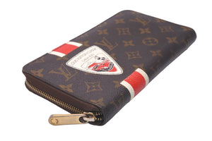 LOUIS VUITTON ルイヴィトン 長財布 モノグラム チャイナラン ジッピーオーガナイザー M66553 ゴールド金具 良品 中古 58298