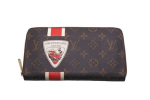 LOUIS VUITTON ルイヴィトン 長財布 モノグラム チャイナラン ジッピーオーガナイザー M66553 ゴールド金具 良品 中古 58298