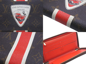 LOUIS VUITTON ルイヴィトン 長財布 モノグラム チャイナラン ジッピーオーガナイザー M66553 ゴールド金具 良品 中古 58298