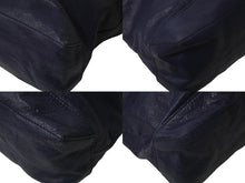 Load image into Gallery viewer, BALENCIAGA バレンシアガ クラシック デイ レザー ショルダーバッグ 272409 ネイビー 斜め掛け カバン 鞄 良品 中古 58306