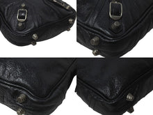 Load image into Gallery viewer, BALENCIAGA バレンシアガ ル カゴール ショルダーバッグ ブラック 719065210kr1000 シルバー金具 現行 美品 中古 58334