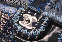 Load image into Gallery viewer, 極美品 CHANEL シャネル デニムライン ガブリエルドゥシャネル ラージ ショルダーバッグ 21番台 ブルー パッチワーク 中古 58342