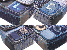 Load image into Gallery viewer, 極美品 CHANEL シャネル デニムライン ガブリエルドゥシャネル ラージ ショルダーバッグ 21番台 ブルー パッチワーク 中古 58342