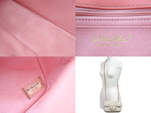 Load image into Gallery viewer, 極美品 CHANEL シャネル ツイード チェーン ショルダーバッグ 27番台 マルチカラー ピンク ココマーク ロゴ 中古 58343
