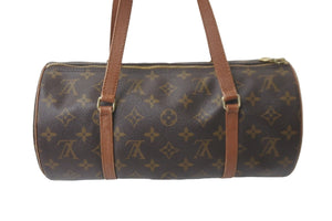 LOUIS VUITTON ルイヴィトン ハンドバッグ パピヨン30 M51365 モノグラムキャンバス ポーチ付き ゴールド金具 良品 中古 58352