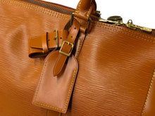 Load image into Gallery viewer, LOUIS VUITTON ルイヴィトン ボストンバッグ キーポル50 エピ M42968 ジパングゴールド ブラウン ゴールド金具 良品 中古 58353