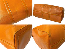 Load image into Gallery viewer, LOUIS VUITTON ルイヴィトン ボストンバッグ キーポル50 エピ M42968 ジパングゴールド ブラウン ゴールド金具 良品 中古 58353