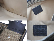 Load image into Gallery viewer, Christian Dior クリスチャンディオール ショルダーバッグ トロッター MC 0017 コットンキャンバス シルバー金具 美品 中古 58395