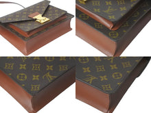 Load image into Gallery viewer, LOUIS VUITTON ルイヴィトン ショルダーバッグ ハンドバッグ 2WAY モンソー28 M51185 モノグラム ゴールド金具 美品 中古 58398