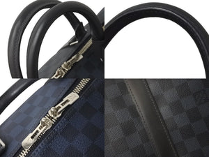 LOUIS VUITTON ルイヴィトン ボストンバッグ キーポル バンドリエール 55 ダミエグラフィット N41413 ゴールド金具 美品 中古 58400