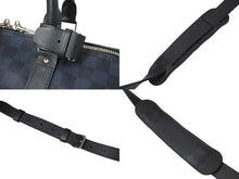 Load image into Gallery viewer, LOUIS VUITTON ルイヴィトン ボストンバッグ キーポル バンドリエール 55 ダミエグラフィット N41413 ゴールド金具 美品 中古 58400