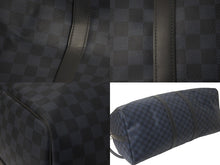 Load image into Gallery viewer, LOUIS VUITTON ルイヴィトン ボストンバッグ キーポル バンドリエール 55 ダミエグラフィット N41413 ゴールド金具 美品 中古 58400