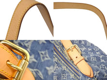 Load image into Gallery viewer, 極美品 LOUIS VUITTON ルイヴィトン ショルダーバッグ バギーGM モノグラムデニム M95048 ブルー ゴールド金具 中古 58401