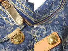 Load image into Gallery viewer, 極美品 LOUIS VUITTON ルイヴィトン ショルダーバッグ バギーGM モノグラムデニム M95048 ブルー ゴールド金具 中古 58401