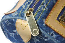 Load image into Gallery viewer, 極美品 LOUIS VUITTON ルイヴィトン ハンドバッグ ネオスピーディ モノグラムデニム M95019 ゴールド金具 中古 58404