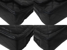 Load image into Gallery viewer, CHANEL シャネル チェーンショルダーバッグ ミニマトラッセ 23番台 ラムスキン ブラック シルバー金具 美品 中古 58406