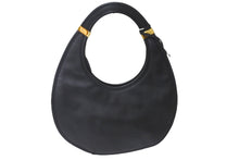 Load image into Gallery viewer, Christian Dior クリスチャンディオール 2008年 プレオウンド Diorita ホーボー ショルダーバッグ ブラック 美品 中古 58416