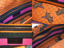 Load image into Gallery viewer, 極美品 Christian Dior クリスチャンディオール ハンドバッグ レディ D-ライト ミディアム 恐竜オレンジ 2021 50-MA0221 中古 58419