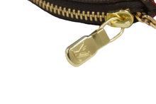 Load image into Gallery viewer, 極美品 LOUIS VUITTON ルイヴィトン コインケース M95043 ポルトモネ ロン モノグラムチェリー ブラウン ゴールド金具 中古 58421
