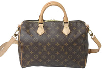 Load image into Gallery viewer, 極美品 LOUIS VUITTON ルイヴィトン ショルダーバッグ 2way M41112 スピーディバンドリエール30 モノグラム 中古 58426