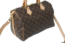 Load image into Gallery viewer, 極美品 LOUIS VUITTON ルイヴィトン ショルダーバッグ 2way M41112 スピーディバンドリエール30 モノグラム 中古 58426