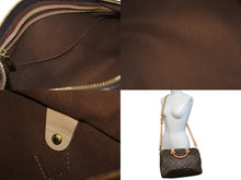 Load image into Gallery viewer, 極美品 LOUIS VUITTON ルイヴィトン ショルダーバッグ 2way M41112 スピーディバンドリエール30 モノグラム 中古 58426