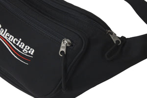 BALENCIAGA バレンシアガ ウエストバッグ ボディバッグ エクスプローラーベルトパック 482389 9WB35 ブラック 美品 中古 58428